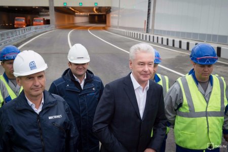Мэром Москвы проведено открытие нового винчестерного тоннеля