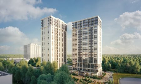 По Будапештской улице начали строить несколько домов в виде башен По Будапештской улице начали строить несколько домов в виде башен