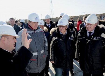 В Курчатове глава «Росэнергоатома» и губернатор оценили ход строительства Курской АЭС-2